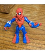 2012 Playskool Marvel Super Hero Squad Spiderman Figure Spider Man 2.5&quot; - £7.00 GBP