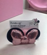 The Creme Shop Disney Minnie Mouse Sequin Plushie Spa Limited Edition Headband - £13.95 GBP