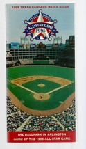 BASEBALL:  1995 TEXAS RANGERS Baseball MLB Media GUIDE EX+++  ALL*STAR G... - $8.64