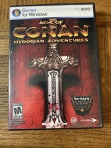 Age Of Conan Computer Game Pc Cd ROM-RARE-SHIPS N 24 Hours - £27.60 GBP