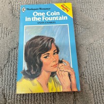 One Coin In The Fountain Romance Paperback Book Anita Charles Harlequin 1981 - £9.52 GBP