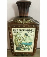 Jim Beam 1976 Bicentennial Bourbon Decanter W/ Norman Rockwell Artwork E... - €12,07 EUR