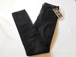 Jessica Simpson Jeans Women&#39;s Ladies pants Denim Size 24 Forever Skinny Black - £27.09 GBP