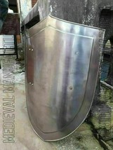 Scudo riscaldatore cavaliere medievale SCA LARP WASTER 18ga Battle Armor Shield - $85.52