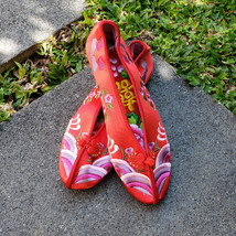 Red Embroidered Bridal Shoes, Wedding Gifts, Traditional Chinese Wedding... - $628.01 MXN