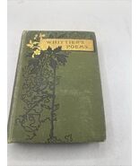 Whittier’s Poems, 1891 Antique Book, by JG Whittier, Hardcover - $630.54 MXN