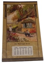 The Sheboygan Press Sheboygan Wisconsin 1945 Calendar Dog Kid House ww2 Era 5A - £29.88 GBP