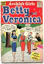 Archie&#39;s Girls Betty And Veronica #44 1959- Teen Humor Silver Age G - £39.40 GBP