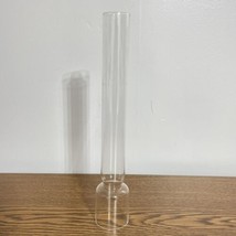 Glass Chimney For Cottage Oil Lamp 10-1/8” High 1-3/4” Fitter Base And 1... - £7.69 GBP