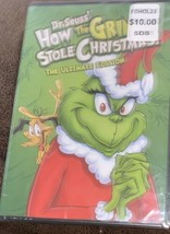 Dr. Seuss&#39; How the Grinch Stole Christmas [The Ultimate Edition] •BRAND NEW DVD - $9.89