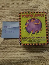 Poison Apple Halloween Purple Candy Apple Kit (Missing Sticks) - $15.72