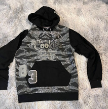 Cookies Cotton Black Hoodie Pull Over Camo Rare Large Drippy - $99.00