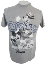Disney T Shirt womens S Mickey Pluto Donald Goofy Black White Florida re... - £11.62 GBP