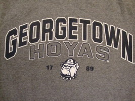 Vintage NCAA Georgetown Hoyas Bulldog College University Gray Jansport T Shirt S - £17.72 GBP