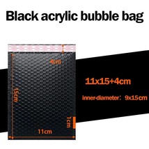 25Pcs Black Poly Bubble Mailer Bubble Mailers Padded Envelopes for Gift Packagin - £118.04 GBP