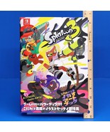 Splatoon 3 Squid Ikasu Design Works Art Book Nintendo 400 FULL COLOR PAGES - £32.20 GBP