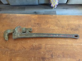 Vintage Rigid 24&quot; Heavy Duty Pipe Wrench The Ridge Tool - £31.73 GBP
