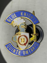 Blue Knights Police Motorcycle Club Hat Lapel Pin Quinte Ontario - $339.23 MXN