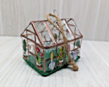 Pottery Barn Glass Greenhouse Gardening Christmas Ornament - $29.69
