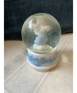 Enesco Precious Moments Angel Snow Globe Music Box 1996  “Joy To The World” - $28.04