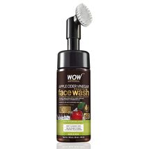 WOW Skin Science Apple Cider Vinegar Foaming Face Wash with Built-in Brush150ml - $16.98