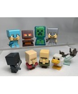 Minecraft Mini Figures Mix Series Lot of 8 - $17.82