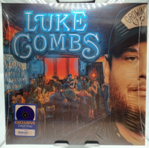 Luke Combs Growin Up Exclusive Cobalt Blue Vinyl - £39.52 GBP
