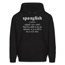 Spanglish noun Definition Cuando You Can&#39;t Find La Palabra Unisex Hoodie royal b - $36.62