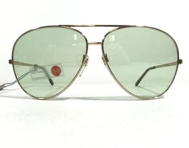 Vintage Serengeti Sunglasses 5069M Simba Extra Large Copper Frames Green Lenses - £104.44 GBP