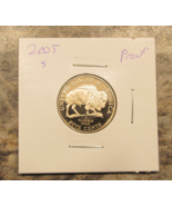 2005-S Proof Jefferson Nickel Westward Journey Bison - $4.40 CAD