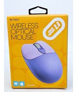 Bytech Purple Cat Wireless Optical Mouse USB Receiver Windows Apple Comp... - $19.76 CAD