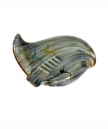 Ashtray Retro 70s Ceramic Multi Color Birds Teardrop VTG Keys Holder - $29.35