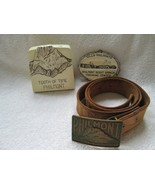 Philmont belt &amp; buckle, Cimarron, N.Mexico, Philmont scout ranch, tooth/... - £59.53 GBP