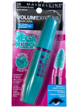 Maybelline 276 Brownish Black The Mega Plush Volume Express Waterproof M... - $166.64 MXN