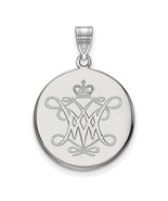 SS William And Mary Large Disc Pendant - $93.93 CAD