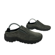 Bass Mens Spiral II Suede Slip-On Shoes 11M Gray Leather Upper Durable O... - $24.37