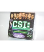 CSI: Crime Scene Investigation Unbalanced Death 750 Pcs Jigsaw Puzzle NE... - £10.05 GBP