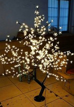 5ft/1.5m Christmas Xmas Cherry Blossom LED Tree Light House Decor Warm White - £218.60 GBP
