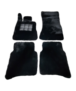 Genuine Black Sheepskin Floor Mats fit Mercedes Benz EQS 680 Maybach TOD... - £948.40 GBP