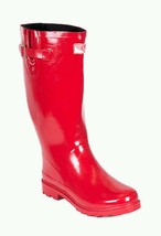 Forever Young Womens Rain And Gardening Boots Brand New Size 5 Red - $42.99