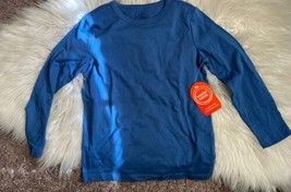 Wonder Nation Boys Kid Tough Long Sleeve T-Shirt, Blue Size S(6-7) - £7.73 GBP