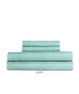 Everyday Teal Soft Microfiber Sheet Set Mint Full 100% Polyester - $507.19 MXN