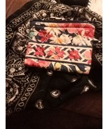 Vera Bradley Country Garden Small Makeup Zip Bag EUC - $17.97 CAD