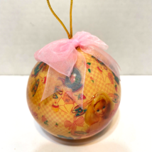 Vintage 1996 Mattel Barbie Christmas Ornament Ball Plastic 3 inches - £8.34 GBP