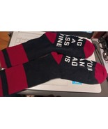Zmart Novelty Socks If You Can Read This Bring Me A Glass Of Wine. Sz M ... - £7.77 GBP