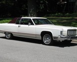 1976 Lincoln Continental Coupe white POSTER 24 X 36 INCH Looks Sweet! - $22.79
