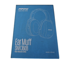 Mpow Ear Muff Hunting Yard Work Racing SNR 36dB - Model HP044A - $20.95