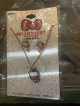 NWOT Hello Kitty Necklace And Earring Set - £7.09 GBP