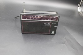 Vintage GE Radio General Electric AM FM Two-Way Power Portable Model 7-26600 80s - £15.48 GBP