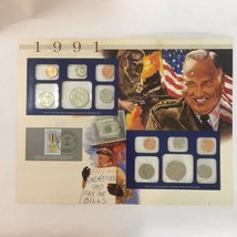 1991 US Uncirculated Coin Mint Sets Collection,Postal Commemorative Society,P&amp;D - £32.87 GBP